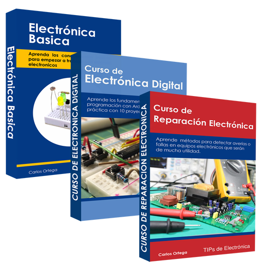 Curso de Electrónica Básica, Digital y Reparaciones