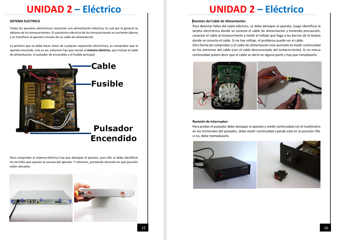 Curso de Reparación Electrónica