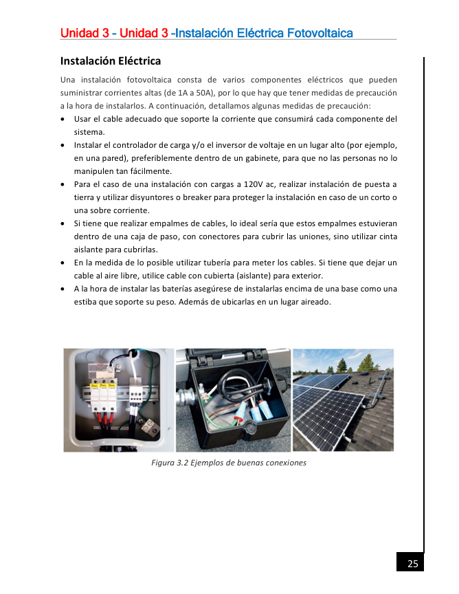 Curso de PANELES SOLARES