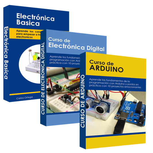 Cursos de Electrónica Básica + Digital + Arduino