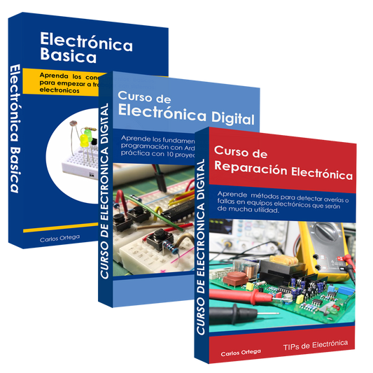 Curso de Electrónica Básica, Digital y Reparaciones